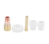 Ensemble de tasses de soudage en céramique, buse blanche 10 # 12 # pour pistolet de soudage à l'arc à l'argon WP-17/18/26