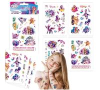 Ensemble de tatouages temporaires pour enfants « Mon petit poney » Tatouages lavables 200437