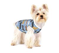 Ensemble de taureaux et de Vaches, Animaux de Ferme, bovins, mammifères,T-Shirt sans Manches en Coton pour Animaux de Compagnie, Gilet Respirant, Extensible et Doux,L