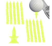 Ensemble de Tees de Golf, Tees de Golf Courts | T-Shirts de Balle de Portables - Paquet de 50/100 pièces, t-Shirt de réutilisable, équipement de pour Femmes et Hommes, entraînement de g