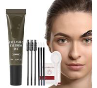 Ensemble De Teintes De Sourcils, Kit De Sourcils, Teintre À Sourcils 2 En 1, Teinte De Cils Durables, Formule Imperméable À L'épreuve Des Taches, 10 Ml, Pour La Maison, Les Voyages, Les Rencontres, Le