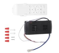 Ensemble de télécommande de ventilateur de plafond, télécommande sans fil avec de, 6 réglages de vitesse, fonction d ' inversion, fonction de minuterie, contrôleur universel adapté