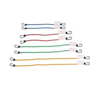 Ensemble de tendeurs assortis Smith & Locke 600-1 200mm x 10mm 8 pièces