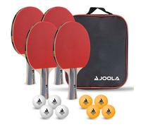 JOOLA TEAM SCHOOL Set de tennis de table - 4 raquettes/8 balles