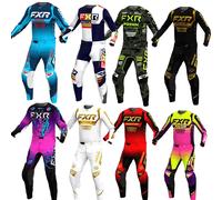 Ensemble de tenue de motocross Podium 2026 : Maillot et pantalon de moto tout-terrain pour enduro Vert armée