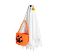 Ensemble De Tenue De Sculpture D'animaux De Porche - Kit De Vêtements Fantômes Halloween Statue Annimal Halloween | Tenue De Sculpture De Jardin | Kits De Costumes Fantômes D'Halloween Pour Statues Ga