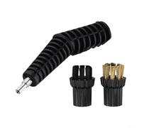 Ensemble de têtes de brosse de rechange avec connecteur de buse pour balai vapeur et fiable
