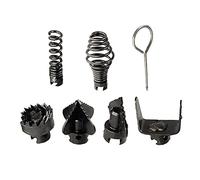 Ensemble de têtes de coupe combinées pour déboucheur de canalisations Kuuleyn, 7 pièces de 16 mm en acier au manganèse pour machine de dragage de canalisations