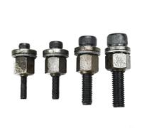 Ensemble de têtes de rivetage manuelles, mandrin d'outils de rivetage, pistolet à rivet - Tête de bélier pour rivet écrou outil riveteuse manuelle (M5-M6-M8-M10)