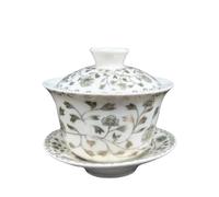 Ensemble de thé 140 ML Gaiwan Jingdezhen Bol de thé en Porcelaine Bleu et Blanc