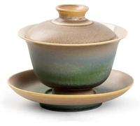Ensemble de thé Gaiwan, Service à thé chinois en céramique, 130 ml, bol à thé Gaiwan, service à thé for la maison