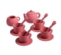 Ensemble de thé pour - Jeu de rôle - L'heure du thé princesse - Sûr et durable - Apprentissage créatif - Pour anniversaire, crèche, école, maison, soirée familiale, amusement - Pour