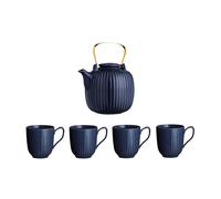 Ensemble de théière + 4 tasses Hammershøi Teapot H 15cm / Ø 14.5cm