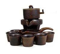 Ensemble de théière, tasse à thé, dragon chinois, gongfu, outils à thé, théière, tasses semi-automatiques Fengshui