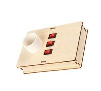 Ensemble de théorie des couleurs STEM en bois pour salle de classe - Aide pédagogique pour enfants de 8 à 12 ans - Ensemble d'apprentissage de la science artisanale pour enfants