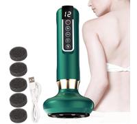 Ensemble De Thérapies De Coupe Électrique - Smart Dynamic Cupping Therapys Set, 12 Grade Température Masseur De Cellulite Masseur À Vide Électrique Guasha | Machine De Thérapie Sous Vide Pour L'abdome