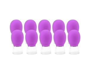 Ensemble de thérapies faciales en silicone pour massage du visage pour la beauté, le corps, masseur, fascia, ventouse sous vide