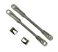 Ensemble de tiges de bras de transmission d'essuie-glace pour Fiat Punto 1999-2006 - Solution de réparation de bras d'essuie-glace en métal