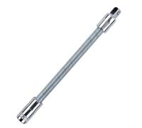 Ensemble de tiges d'extension à douille flexible avec rallonge à cliquet 1/4", rallonge à cliquet 3/8" et adaptateur habituel 1/2", clé d'arbre d'entraînement en acier chromé 45#, 90 (1/4)