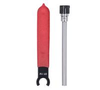 Ensemble de tiges d'extension pour mandrin de fraiseuse, 2 pièces, support de mandrin ER11 à tige droite avec clé pour fraiseuse CNC, longueur 100 mm, plage de serrage 1 à 7 mm, fa