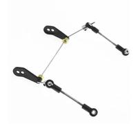 Ensemble de tiges stabilisatrices arrière en Aluminium for pièces de Mise à Niveau de Voiture Buggy télécommandée Tam-iya BB01 BBX 1/10