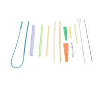 Ensemble de tissus à virage rapide, kit de boucle de couture de 13 pièces, kit de filetage et de tournage de couture, filetage et kit de tournage, accessoires à tricoter