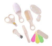 Ensemble de toilettage pour bébé 7 pièces avec design ergonomique pour nouveau-nés et confort quotidien à la maison ou en voyage