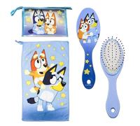 Ensemble de Toilette Bluey Girl avec Serviette et Brosse