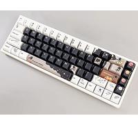 Ensemble De Touches D'astronaute, Thème De l'espace 138 Touches Dye-SUB Cerise Profil PBT Keycap pour MX Switch Clavier De Jeu Mécanique Personnalisé