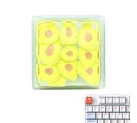 Ensemble de touches de clavier, touches de gelée en | Keycaps mignons Candy Fruit Keycaps | Capuchons de touches de fruits en forme de bonbon, accessoires d'ordinateur décoratifs pour clavier mécaniqu
