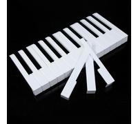 Ensemble de touches de piano 52/36/88 touches blanches et noires - Kit de remplacement pour réparation d'accordage - Accessoires de piano (88)