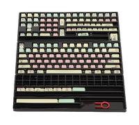 Ensemble de Touches PBT à Sublimation par Teinture, 146 Touches, Profil MDA, Normes ANSI et ISO, pour Clavier mécanique de Jeu, avec Outil de démontage des Touches, Compatible avec