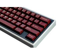 Ensemble de Touches personnalisées ABS 114 Touches, Touches à Double tir, adaptées au Clavier de Jeu mécanique Cherry MX, sans Zone Pad