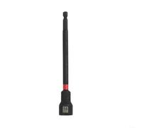 Ensemble de tourne-écrous longs de 15,2 cm en alliage d'acier pour perceuse à percussion Noir 6 8 10 12 14 mm avec sac de rangement (14 mm)