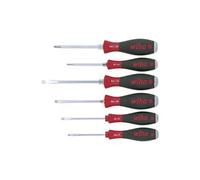 Ensemble de tournevis 6 pcs SoftFinish Pozidriv Lame hexagonale