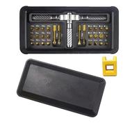 Ensemble de tournevis à cliquet 30 en 1 avec adaptateur de forme de tournevis commutable, avec étui de rangement pour réparation à domicile, réparation professionnelle