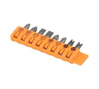 Ensemble de tournevis à cliquet de 40,6 cm avec porte-embout magnétique, 14 embouts PH/PZ/T/Y/H, tige d'extension de 58 mm et étui à clip de ceinture pour une utilisation à la maison et à l'atelier