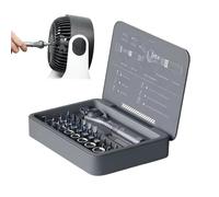 Ensemble De Tournevis À Cliquet - Kit De Tournevis Magnétique 40-en-bit | Ensemble D'outils De Socket En Acier En S2, Kit De Réparation De Précision Métrique Pour La Maison, L'électronique,