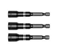 Ensemble de tournevis à douille hexagonale, ensemble de forets à impacts, adaptateur de douille pour perceuse manuelle, tournevis électrique, outil mécanique