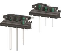 Ensemble De Tournevis À Poignée En T Wera 454/7 HF Avec Rack 05023450001