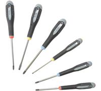 Ensemble De Tournevis Bahco BE-9886 ERGO™, 6 Pièces SL/PH/PZ