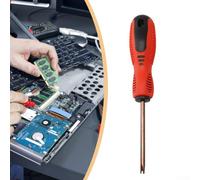 Ensemble de tournevis de forme spéciale avec embouts magnétiques pour vis triangulaires de type U Y, outil de réparation en acier allié de 17 cm pour Furni (trois points)