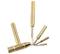 Ensemble de tournevis de poche multifonction 5 en 1 avec tête de marteau amovible - Outil compact pour la réparation de montres, la fabrication de bijoux et les projets de bricolage