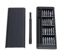 Ensemble de tournevis de précision 25 en 1 - Petit tournevis - Kit d'outils de réparation pour ordinateur portable, téléphone, PC, tablette, lunettes d'ordinateur multifonction