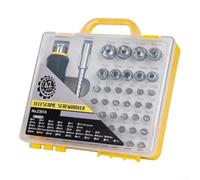 Ensemble de tournevis de précision 42 en 1 pour réparation électronique avec embouts en chrome vanadium et poignée antidérapante pour téléphone, ordinateur portable, appareil photo, montre, lunettes