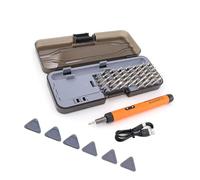 Ensemble de tournevis électrique 38 en 1 - 3,7 V - Rechargeable - Accessoires de réparation domestique pour appareils électroniques