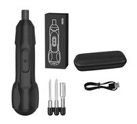 Ensemble de tournevis électrique portable sans fil alimenté par USB pour réparation à domicile et entretien de véhicule à distance