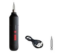 Ensemble de tournevis électrique rechargeable avec porte-embout attrayant pour la réparation à domicile et l'efficacité de la perceuse électrique