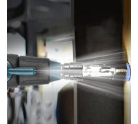 Ensemble de tournevis électrique sans fil, 3,6 V rechargeable au lithium-ion avec 10 embouts, 4 réglages de couple et lumière LED pour montage de meubles et réparation à domicile