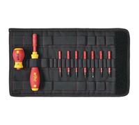 Ensemble De Tournevis Électrique SlimVario SoftFinish® Wiha, 10 Pièces WHA41232